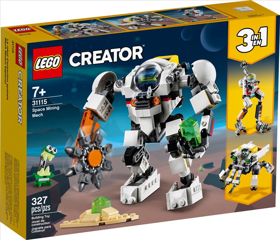 LEGO Creator Διαστημικό Ρομπότ Εξόρυξης (31115)