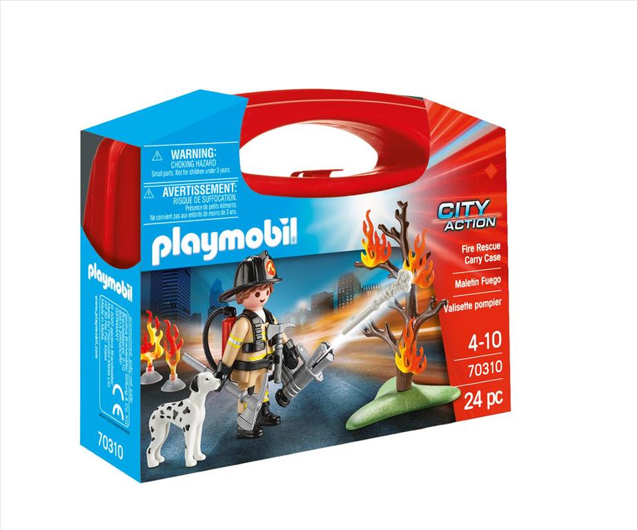 Playmobil Βαλιτσάκι Δασοπυροσβέστης (70310)