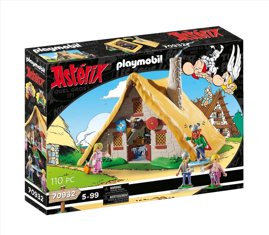 Playmobil Asterix: Η Καλύβα του Αρχηγού Μαζεστίξ (70932)